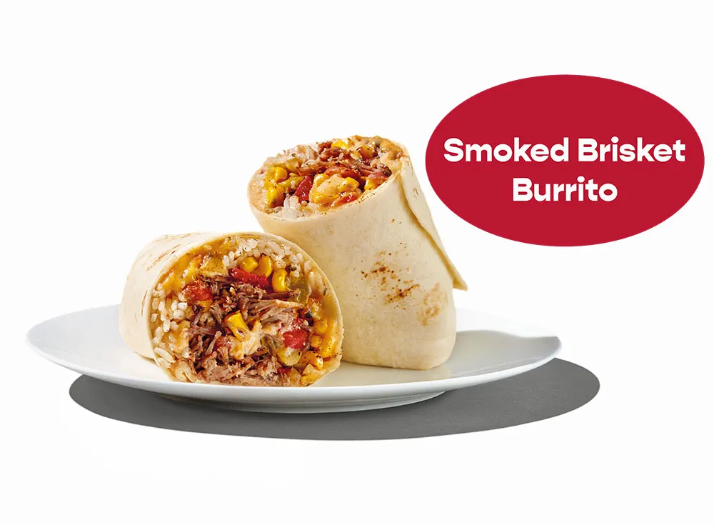 Kum & Go Fresh Food Burrito.