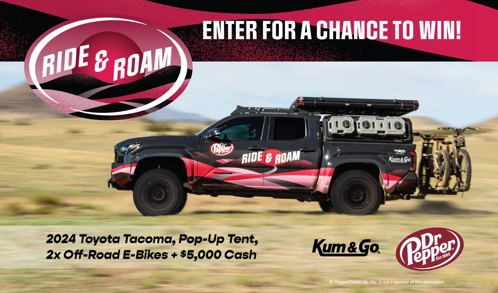 Ride & Roam Sweepstakes